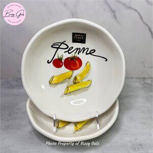 EFFETTI HOME 2 Ceramic Penne Pasta Bowls